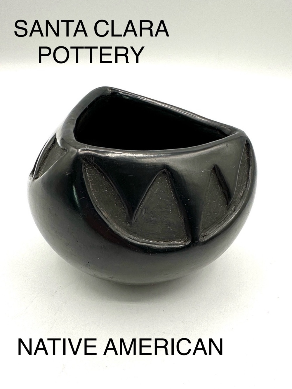 Santa Clara Pueblo, New Mexico Blackware Pottery